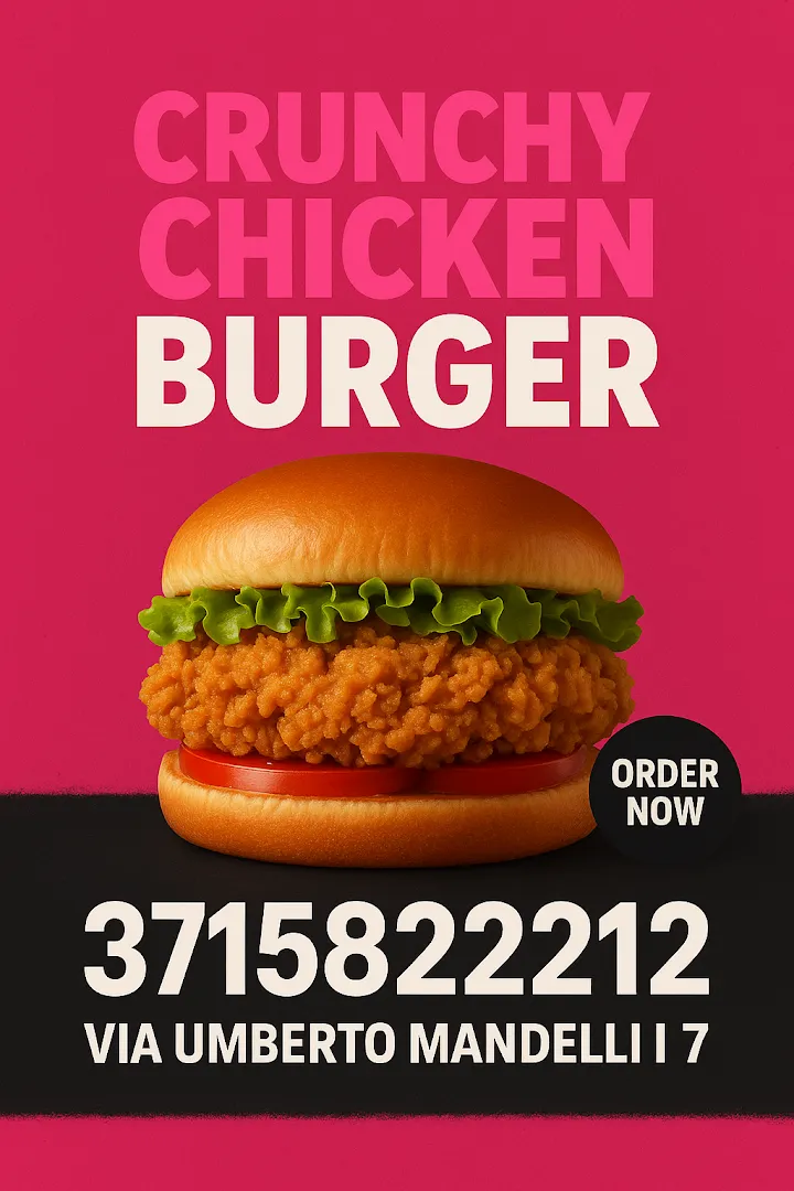 Crunchy Chicken Burger · Foto 10